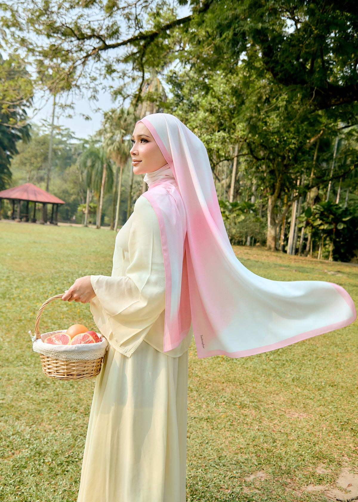 FLOREVE IN SWEET MIRAGE DIAMOND CHIFFON